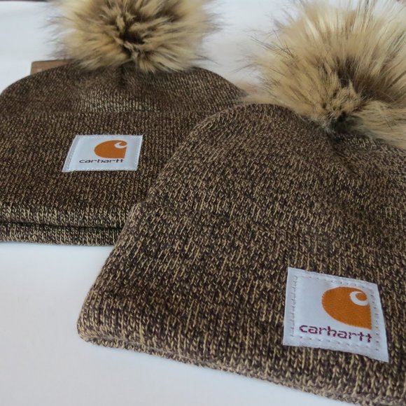 Carhartt Beanie Handmade in USA Pom Set